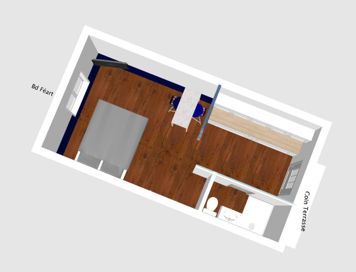 Homard & Fox, Le Feart, Studio Avec Coin Terrasse & Barbecue Dinard Exterior foto